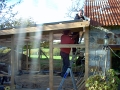 TIMBER STRAW BALE CLAY CONSTRUCTION 07